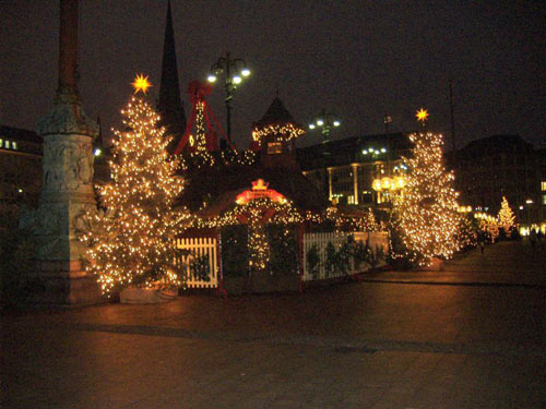 Weihnachten in Hamburg - Weihnachtsmarkt 2008